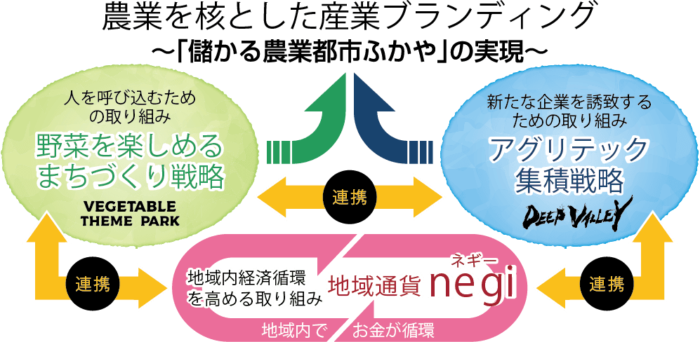 深谷ねぎのまちから日本の農業を変える３つのプロジェクト