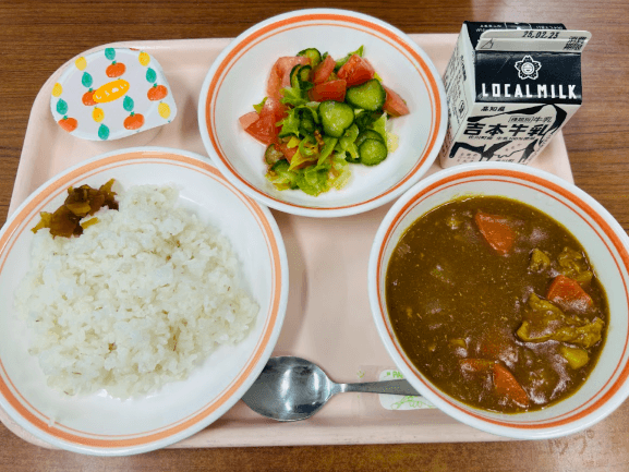 安心安全！地産地消！町立町営で取り組む「学校給食」